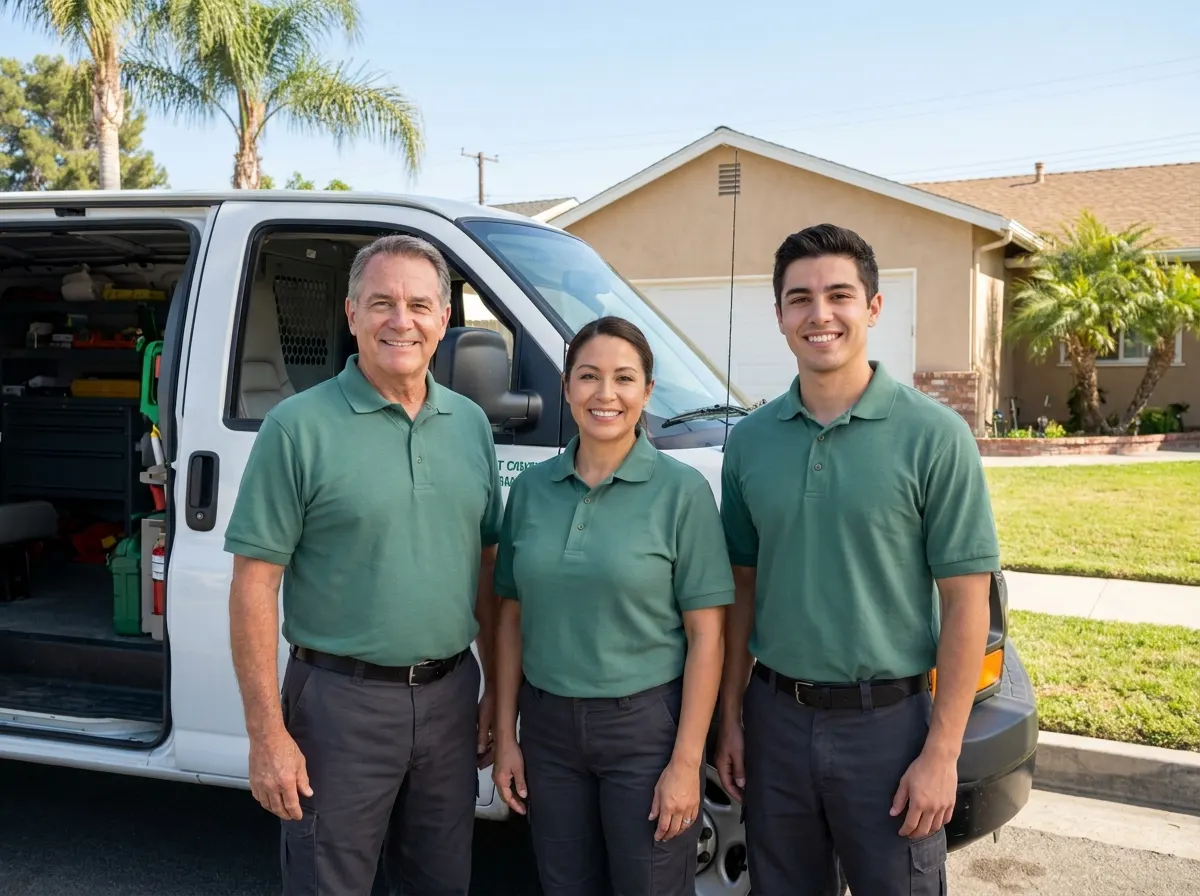 Sure Shield Pest Services pest control service team in Tarzana, CA